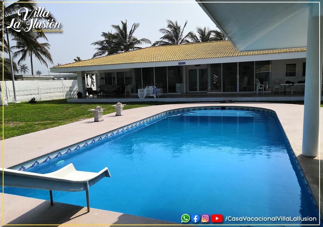 Villa La Ilusion Casa Vacacional Tecolutla Zewnętrze zdjęcie